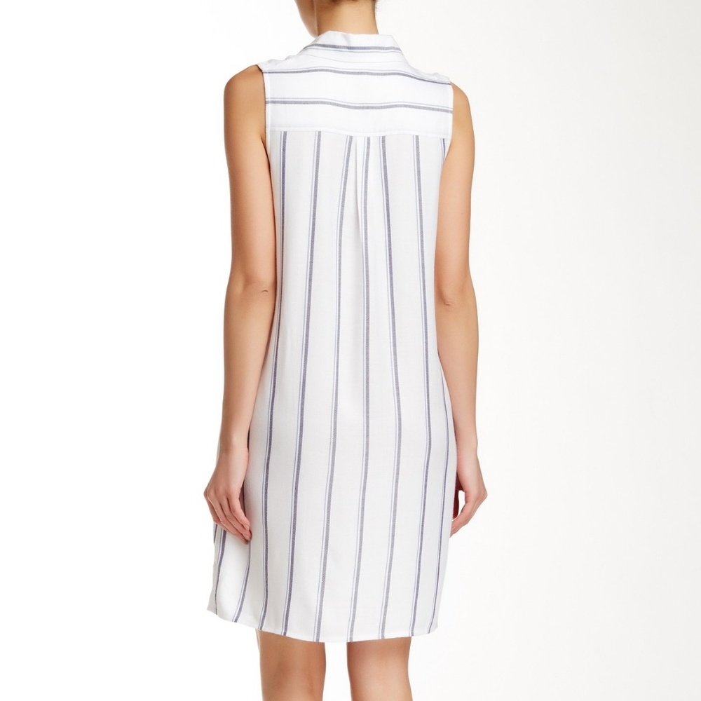 Allen Schwartz | Julie Sleeveless Stripe Dress - Picture 2 of 8